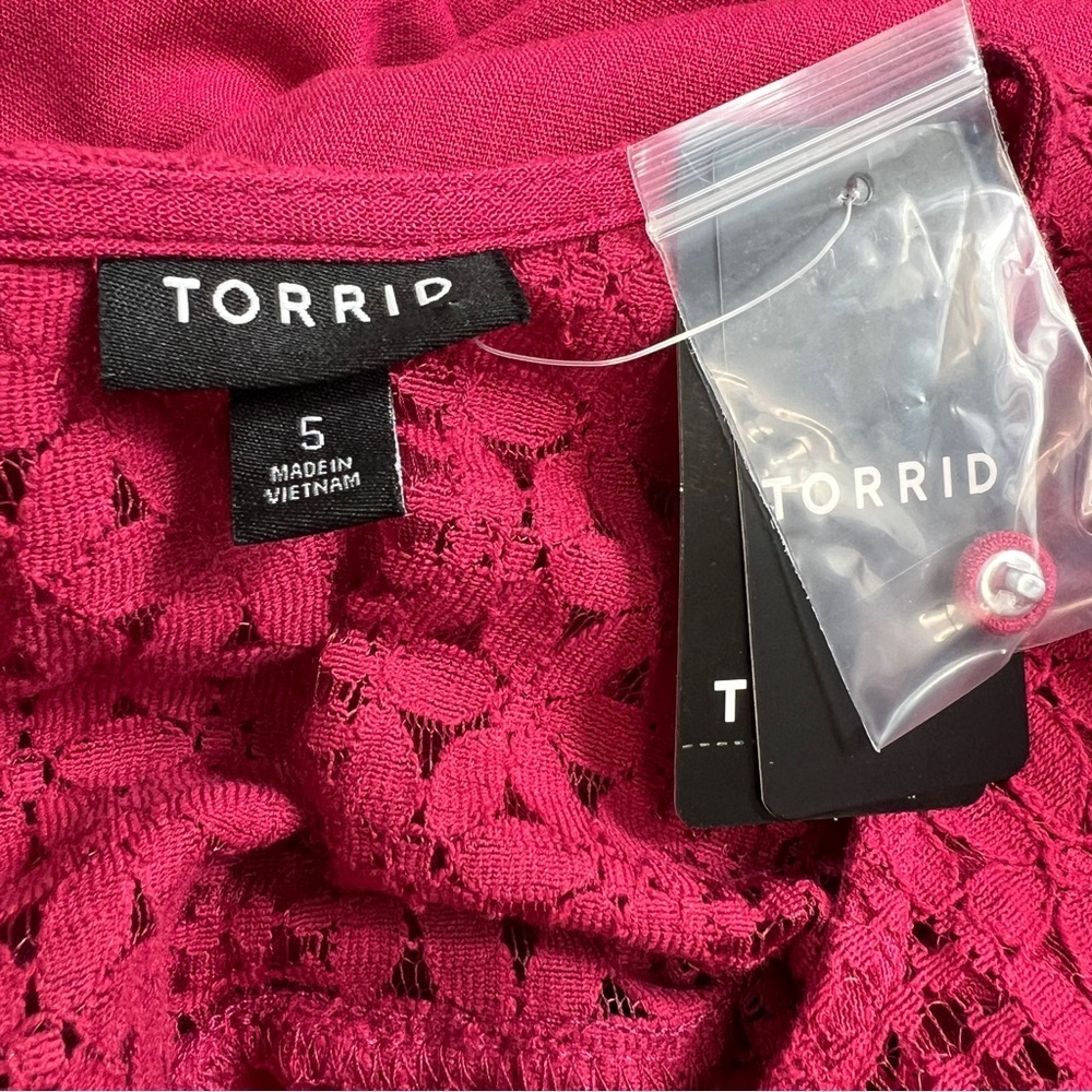 Torrid Pink Mini Dress - Picture 8 of 12